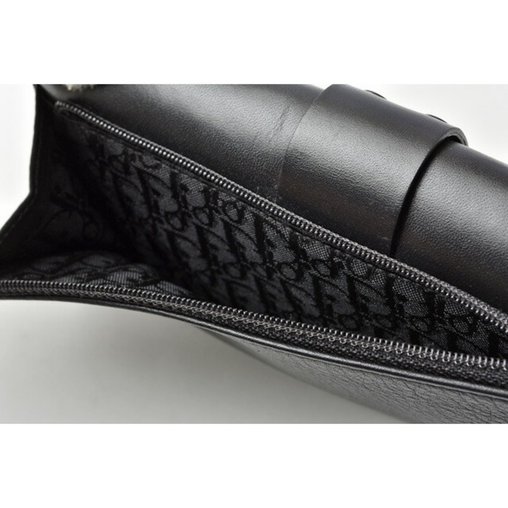 Dior Chic Wallet Street Christian Long Black - image 3